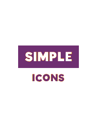 SIMPLE ICONS THEME 59