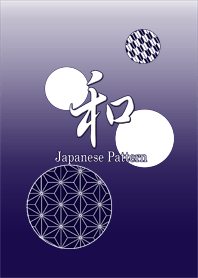 Japanese pattern and round