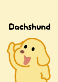 Cute dachshund theme 3