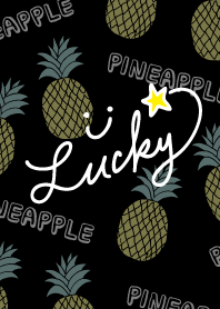 Smile pineapple - black3-