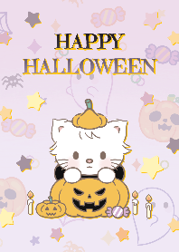 Cute cat : Happy Halloween ;)