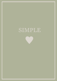 SIMPLE HEART -pistachio-