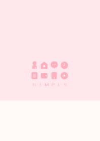 SIMPLE(beige pink)V.1021