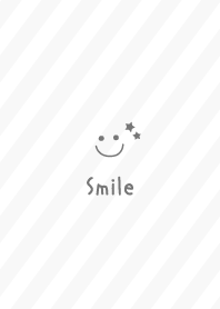 Smile Star =White= Stripe2