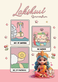 Lakshmi & Ganesha Tarot cards (Tuesday)