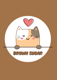Mini cats brown sugar pantone