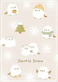 beige Soft and Gentle Snow 03_2