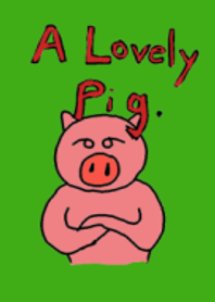 A lovely pig.