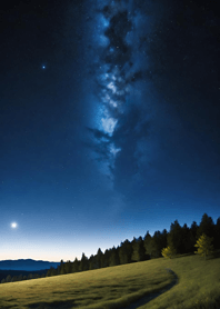 Bright Moon and Dawn 6E7eAF