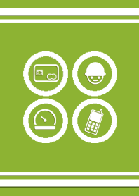 Green icon set