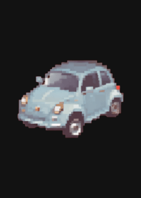 Car Pixel Art Theme  BW 02