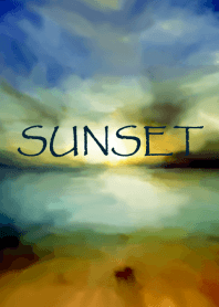 Sea of sunset