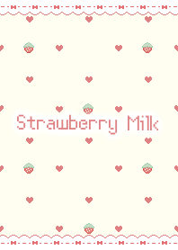 Strawberry Milk White&Red