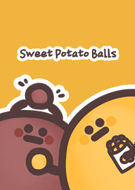 Unhappy Sweet PotatoBalls 23-Let's eat!