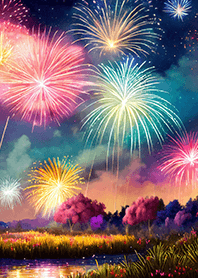 Beautiful Fireworks Theme#356