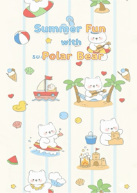 Summer Fun with Polar Bear