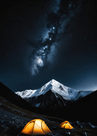 Camping in the mountains Smpmk