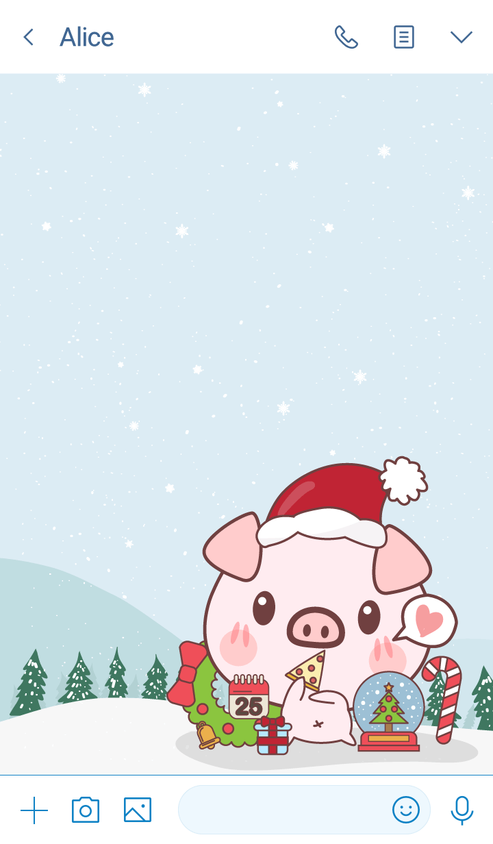 Snow Christmas (Pig ver.)