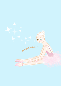 The ballerina - Pink and Light blue