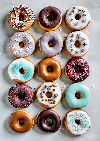 Kawaii donuts 3