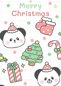Panda On Christmas!