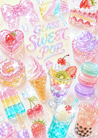 blue Glass Sweet Pop