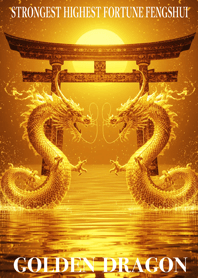 Golden Torii and Dragon God of Fortune 5