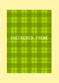 YELLOW GREEN CHECKEREDj-LIGHT YELLOW