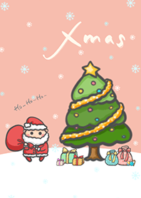 Happy Christmas Day J-Red Orange (Be4)