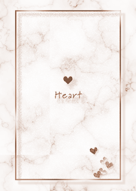 Marble and heart brown78_2