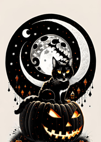 halloween cat 036911