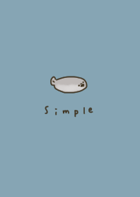 ブルーベージュとサカバンバスピス。