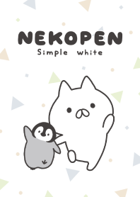 Penguin and Cat Days (Simple White)