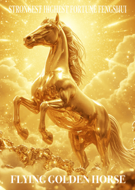 Flying Golden Horse Financial Luck 12