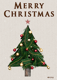 Simple Xmas tree from Japan