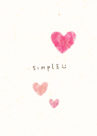 Watercolor heart Japanese paper11 J