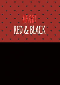 RED & BLACK (HEART)