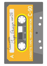 Cassette Tape Design No.02