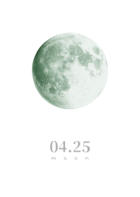 Moon - April 25th - White