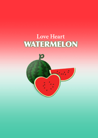 Love Heart WATERMELON