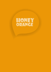 Love Honey Orange Button