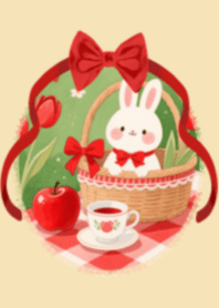 Bunny Apple Tea Party V.2