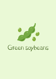 Simple -Green soybeans-