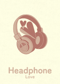 Headphone_love BRN gold