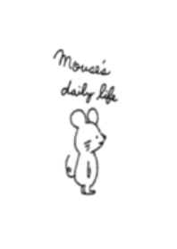mouse's daily life #絵本