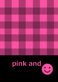Check pattern and smile from japan
