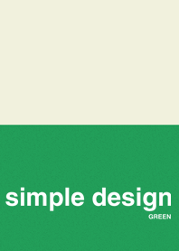 Simple Design GREEN