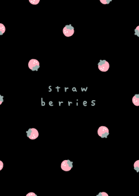 strawberries/black