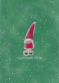 Christmas Nisse (green)