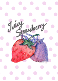 Juicy juicy strawberry
